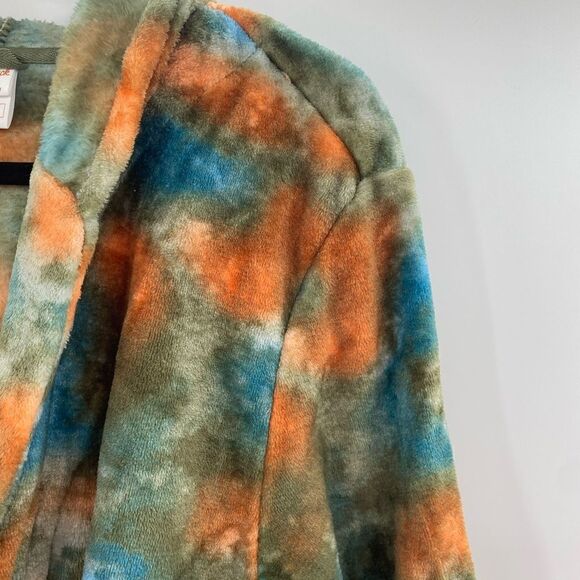 3For$20 Cat & Jack Boy's Size Large 12/14 Blue/Orange Bathrob - Picture 2 of 6